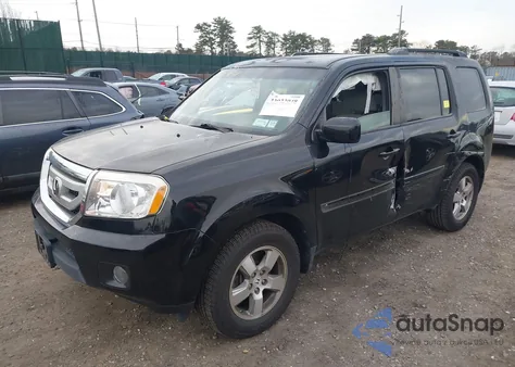 2011 Honda Pilot Ex из США, поврежденный, VIN 5FNYF4H45BB098379